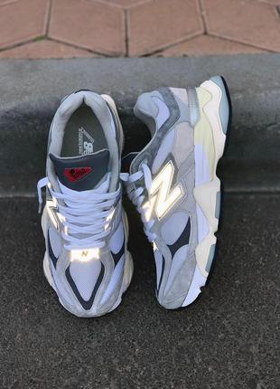 Жіночі кросівки new balance 9060 gray / smb8 фото