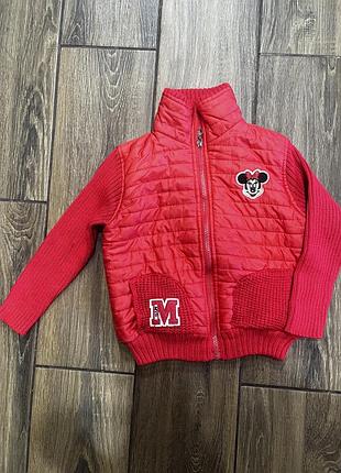 Теплий світер на флісі приблизно на 4-6 років( рукав 37 см *від плеча*довжина з горловиною47 см)