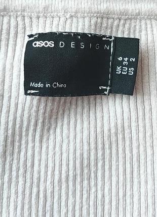 Кофта рубчик asos размер s 2