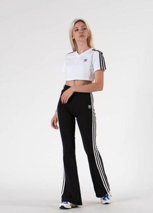 Спортивные штаны клёш adidas s