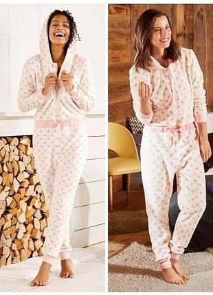 Кигуруми, сліп піжама, футужама ,спальний комбінезон білий зірки 46/52🔮розпродаж🔮