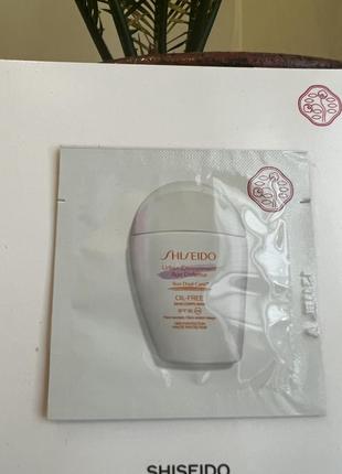 Shiseido солнцезащитный матирующий крем для лица spf 302 фото