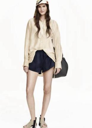 Шовкова блуза h&m studio