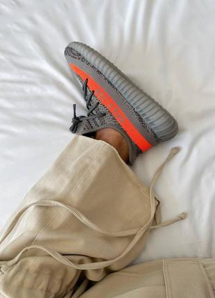 Кросівки yeezy boost 350 v2 dark beluga  reflective3 фото