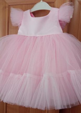 Дитяча сукня на рік для дівчинки4 фото