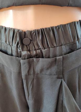 Брендовые шелковые брюки pinko карго5 фото
