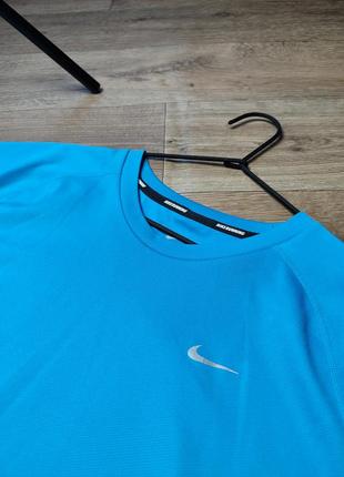 Футболка nike running dri fit miler2 фото