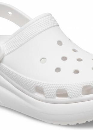 Сабо на платформі crocs classic crush, w9, w10