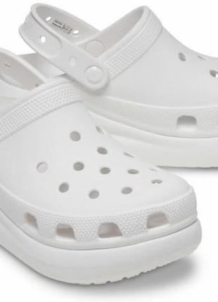 Сабо на платформі crocs classic crush, w92 фото