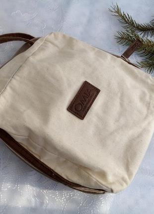 100% лен! 🎋косметичка omia (сумка) з натурального льону сумочка органічна сумка с ручками