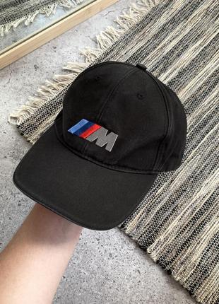 Vintage bmw m cap вінтаж чоловіча кепка чорна бейсболка авто гоночна бмв оригінал2 фото