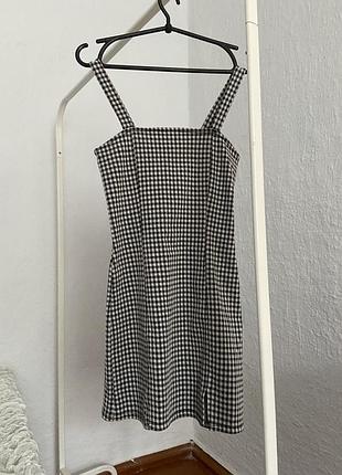 Сарафан/платье в клетку