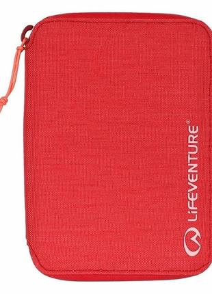 Гаманець lifeventure recycled rfid mini travel wallet raspberry (68765)