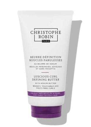 Christophe robin luscious curl defining масло для укрепления локонов и предотвращения завивания, 150