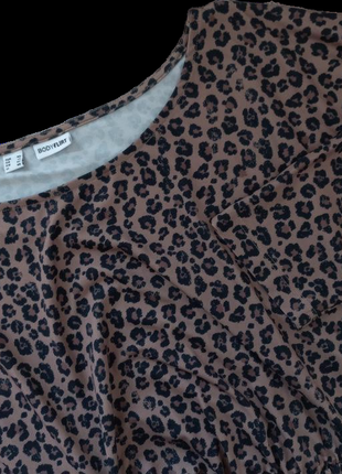 Стильное асимметричное платье леопардовый принт от bodyflirt8 фото