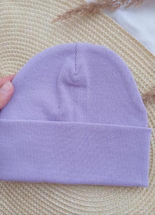 Детские шапочки рубчик шапка детская для девочки