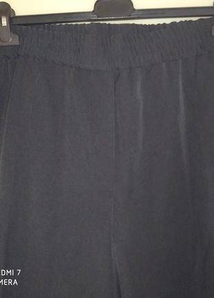 Широкие брюки на резинке демисезон р 54 - 568 фото