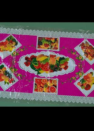 Комплект/клеёнка на стол/есть 2 штуки