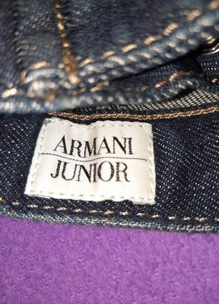 Armani junior 116 см рост джинсовка1 фото