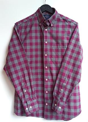 🩶 •~ ° качественная рубашка в клетку британия розовая серая °~•  🩶 sale original базовая уютная рубашка оверсайз рубашка в клетку