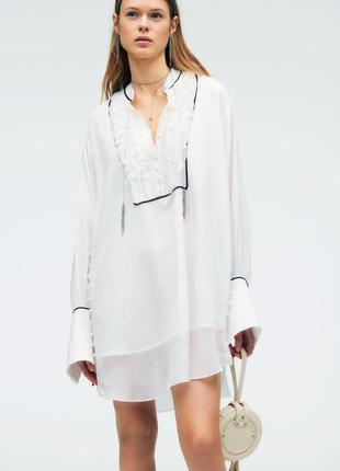 Zara мини платье премиум коллекция, xs, s