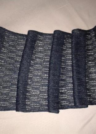 Шарф avant premier ажурний з люрексом