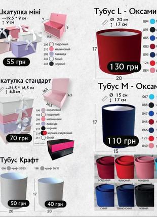 Подарочные коробки, тубусы цилиндрические для подарков, шкатулки, подарочные боксы, конверты