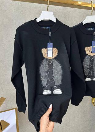 Улюблений жіночий брендовий светр світшот в стилі polo bear