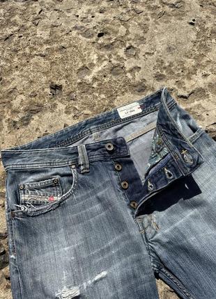 Джинси diesel levan distressed4 фото