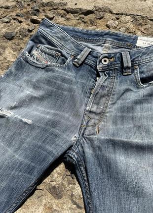 Джинси diesel levan distressed5 фото