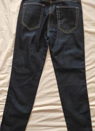 Джинсы diesel zlim stretch dark blue jeans womens8 фото