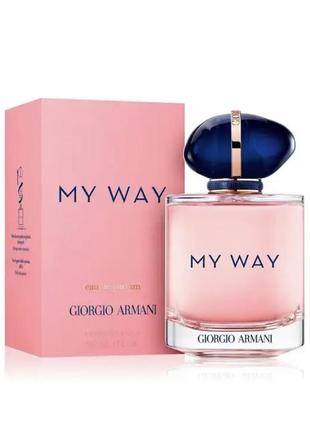 Жіночий giorgio armani my way (джорджіо армані травень вей) 90 мл3 фото