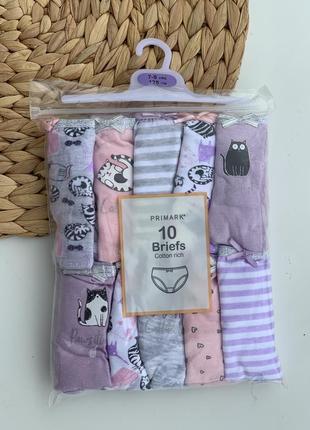 Детские трусики от primark