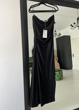 Zara драга платье с открытыми плечами, xs, s, m2 фото