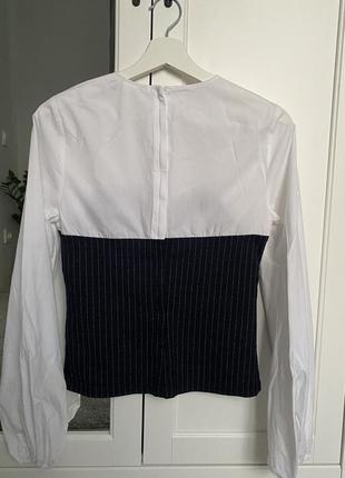 Блуза с «корсетом» h&amp;m4 фото