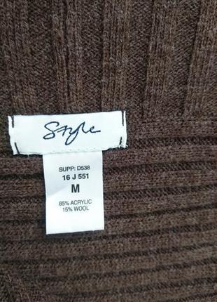 Светр кардиган шерсть 15% 5