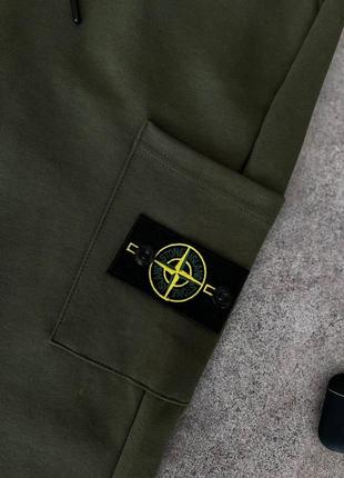 Спорт штани стон айленд хакі / спортивки stone island2 фото