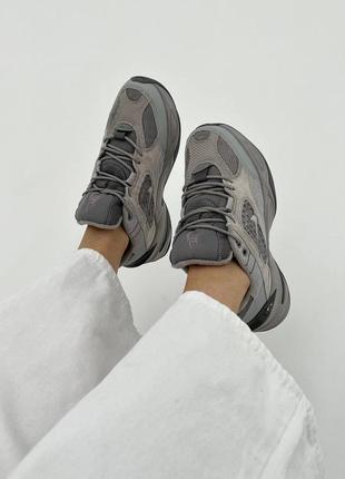 M2k tekno grey кроссовки женские серые8 фото