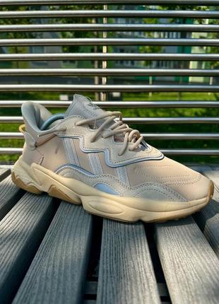 Кроссовки в стиле adidas ozweego топовые мужские кроссовки адедас брендовые качественные премиум