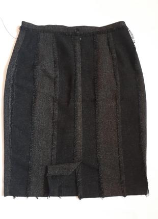Итальянская твидовая  миди юбка anna rossi (размер 36-38)3 фото