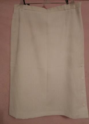 Спідниця молочного кольору