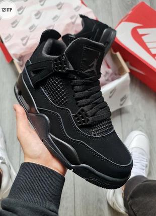 Мужские кроссовки в стиле nike air jordan 4 премиум кроссовки мужские джорданы ретро качественные стильные высокие2 фото