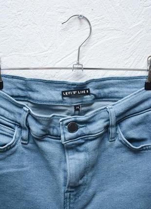 Крутые джинсы скинни levis line 8, размер 287 фото