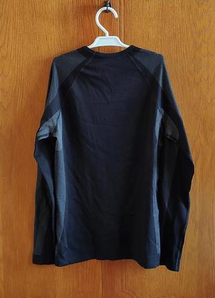 Чоловіча термобілизна компресійна кофта, спортивна компресійна футболка рашгард