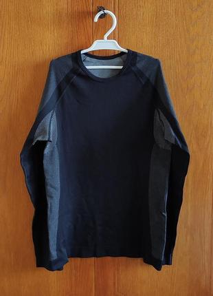 Рашгард, мужская компрессионная кофта, термобелье, спортивная футболка1 фото