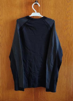 Чоловіча термобілизна компресійна кофта, спортивна компресійна футболка рашгард