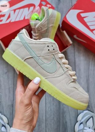 Кросівки в стилі nike sb dunk low mummy чоловічі і жіночі світяться в темноті найки