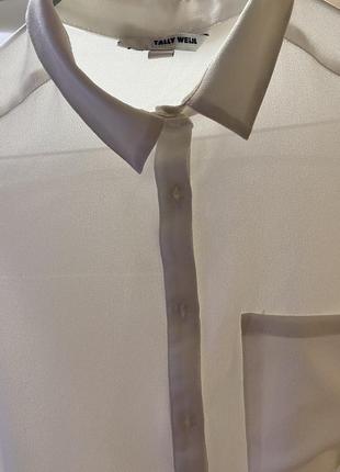 Блузка tally weijl размер xs7 фото