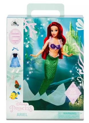 Русалочка ариэль 2023 кукла принцесса диснея disney storybook doll collection5 фото