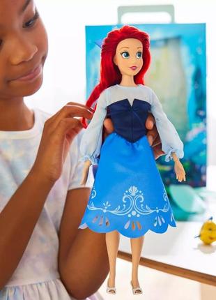 Русалочка ариэль 2023 кукла принцесса диснея disney storybook doll collection7 фото